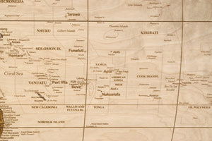 Australia World Map no4 1330mmx2255mm