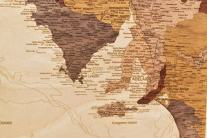 South Australia Map 760mm x 640mm