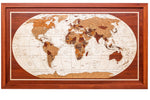 Load image into Gallery viewer, Rhapsody In Wood, Wooden Map, Wooden Maps, Wooden World Map
