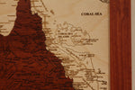 Load image into Gallery viewer, Rhapsody In Wood, Wooden Map, Wooden Maps,  Australia Map

