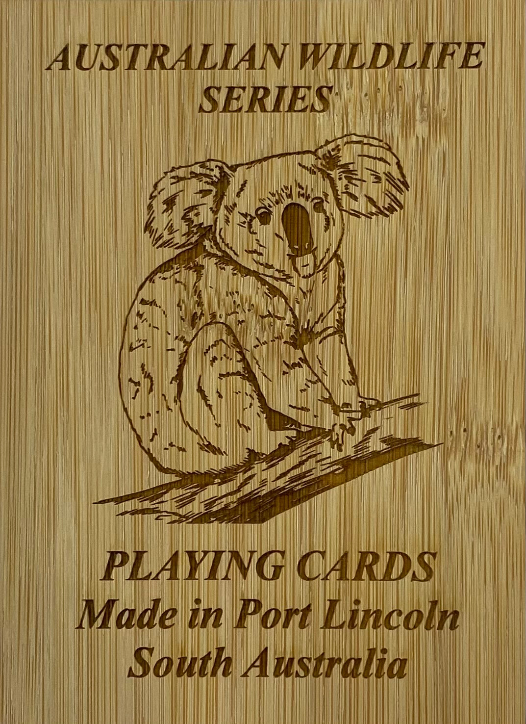 Playing Card Case with Wildlife Playing Cards