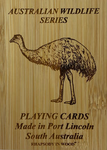 Playing Card Case with Wildlife Playing Cards