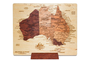 Little Nipper Oz Map 210 x 168mm