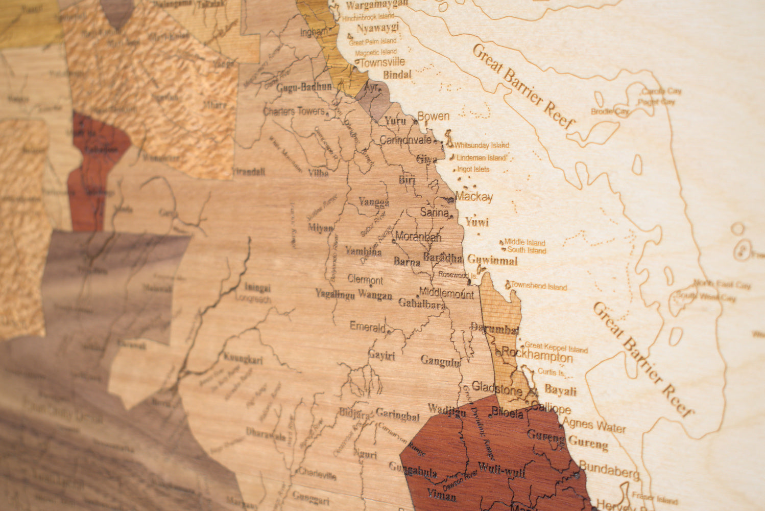First Australians Language Map - 850mm x 1000mm